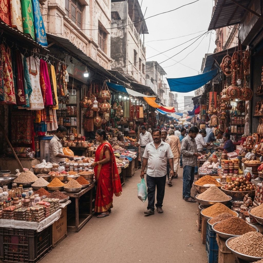 Sangli market street style visual